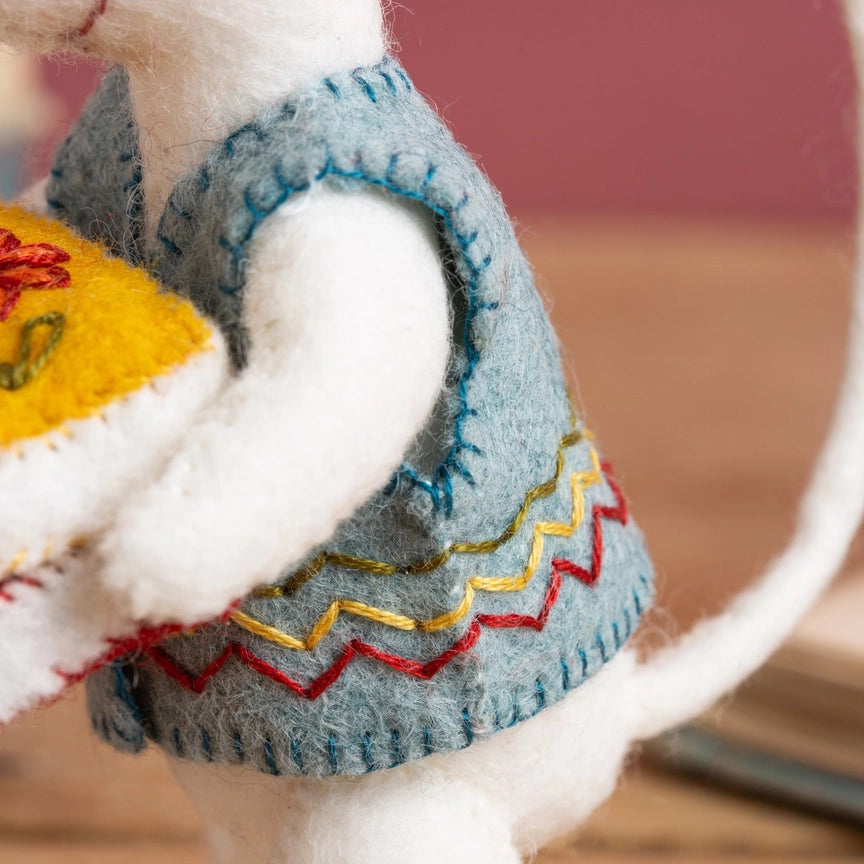 Mini Felt Craft Kit - Little Mouse The Librarian