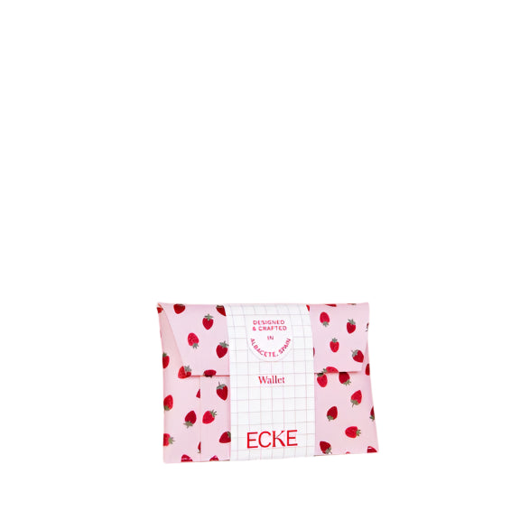 ECKE Card Holder - Fresas Pink