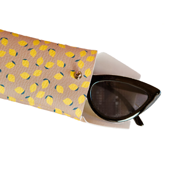 ECKE Glasses Case - Limones Nude
