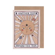 Tarot Sun Birthday Card