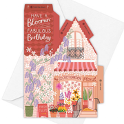 Florist Birthday Card – 3D
