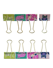 Binder Clips - Cats