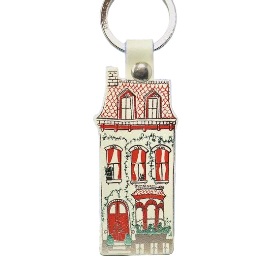 Dolls House Key Fob - Cream