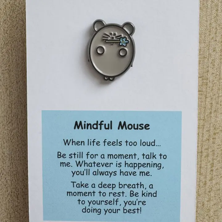 Little Joys Pin - Mindful Mouse