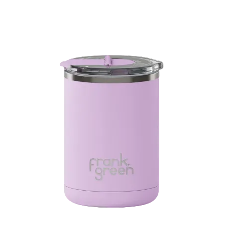 355ml Ceramic Cup + Hinged Screw Lid - Lilac Haze