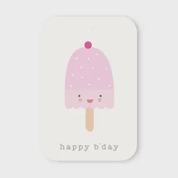 Gift Tag - Ice Cream Birthday