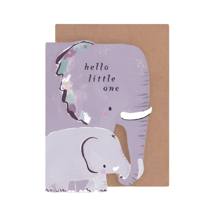 Elephant New Baby Card