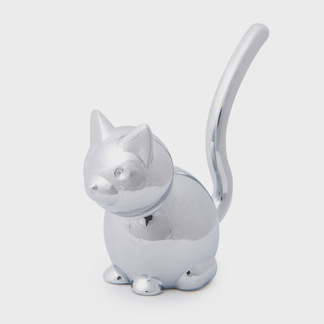 Zoola Ring Holder Chrome - Cat