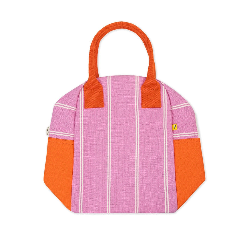 Zipper Lunch Bag - Shirt Stripe