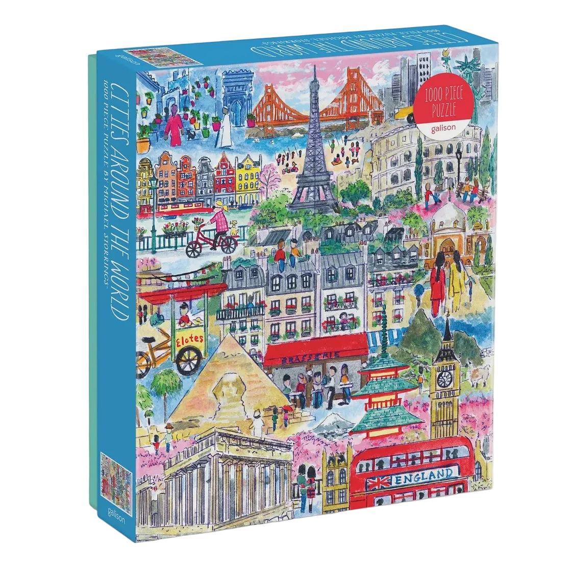 1000pc Puzzle - Storring's Cities Around The World