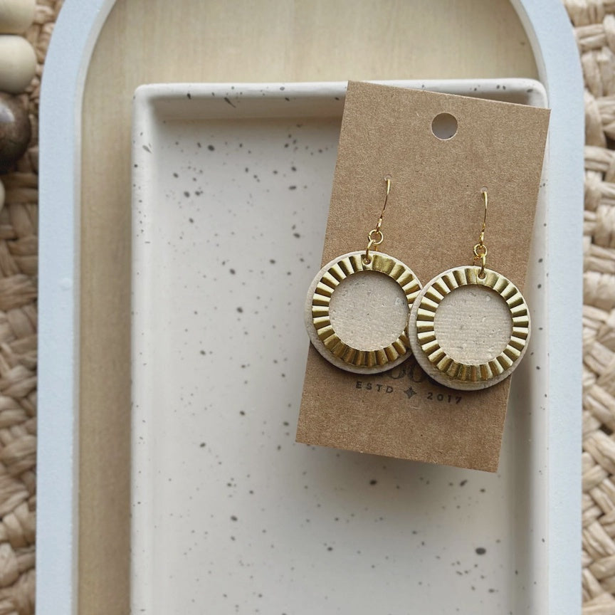 Dex Drop Earrings - Lunar