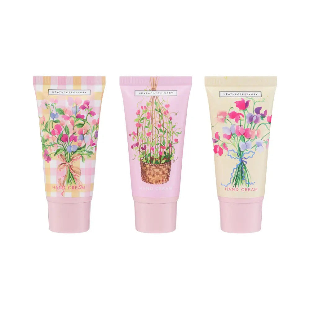 Sweet Pea Hand Cream Trio