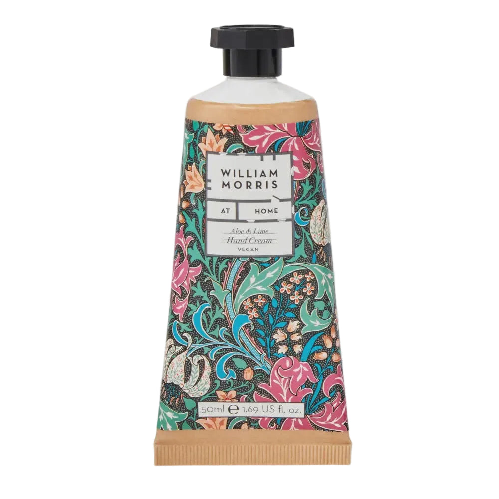 William Morris At Home Aloe & Lime Hand Cream - Golden Lily Dark