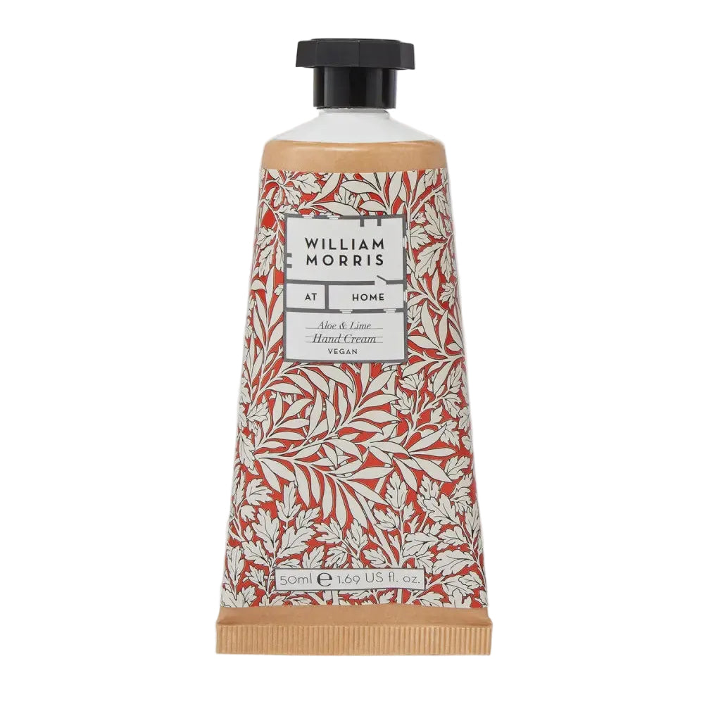 William Morris At Home Aloe & Lime Hand Cream - Foliage