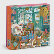 500pc Foil Puzzle - Bookshop Afternoon
