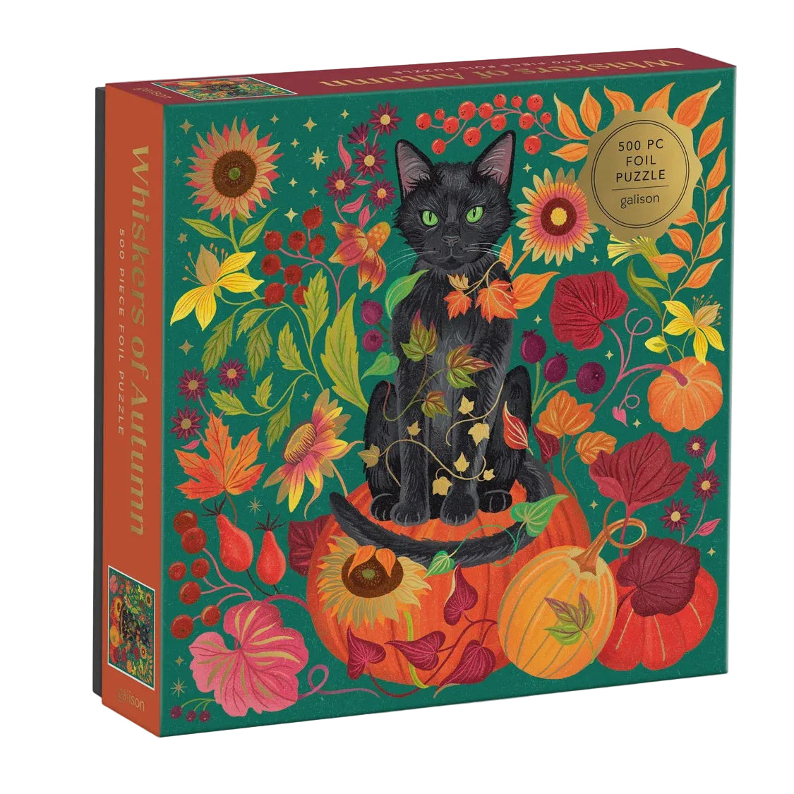 500pc Foil Puzzle - Whiskers Of Autumn