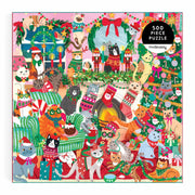 500pc Puzzle - Merry Catmas!
