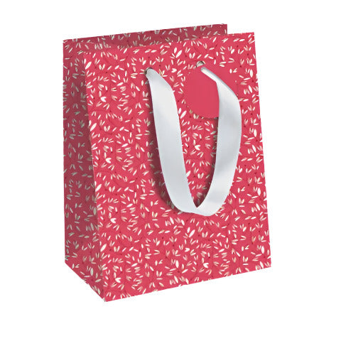 Medium Gift Bag - Flora Red