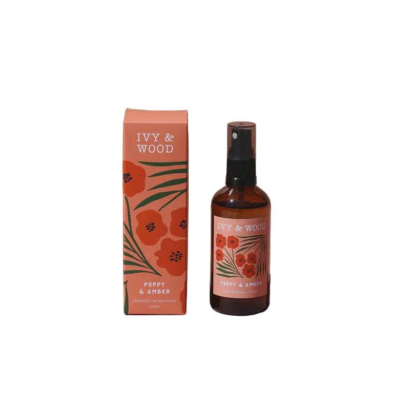 Flora Room Spray - Poppy & Amber