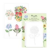 Watercolour Painting Cards - Floral