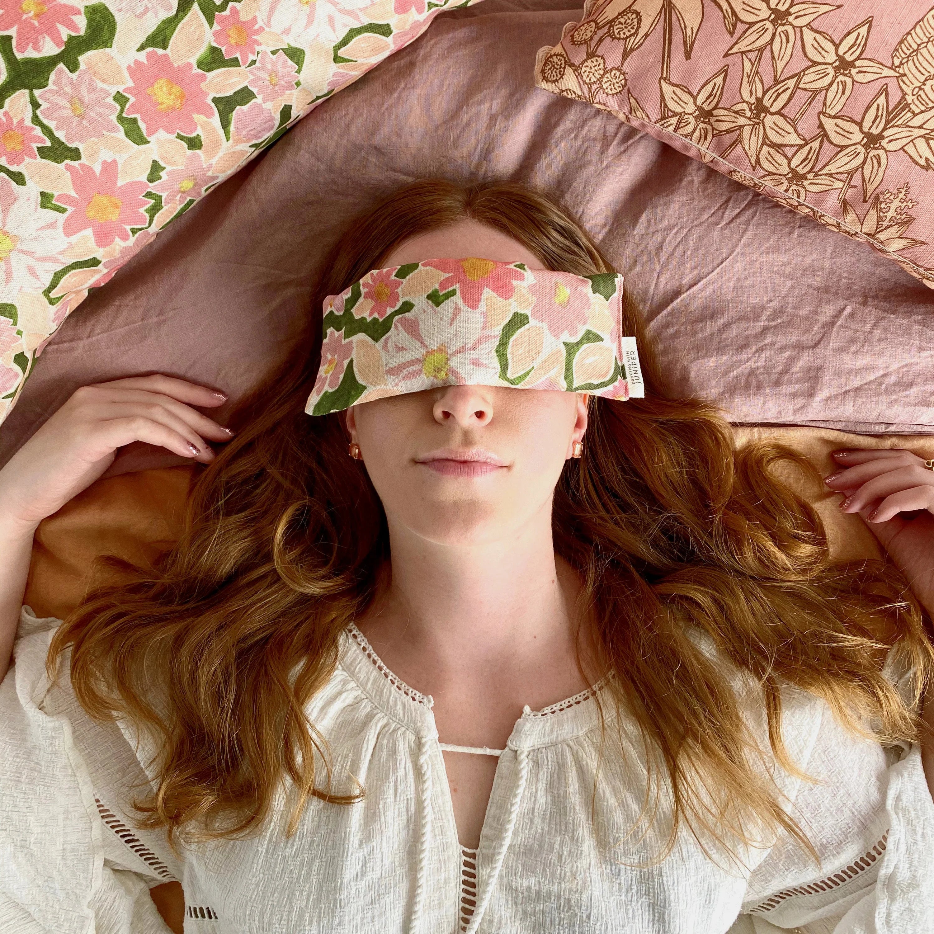 Dancing With Juniper Eye Pillow - Forest Floor