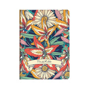 Stitched Lined Notebook A5 - Frida Kahlo