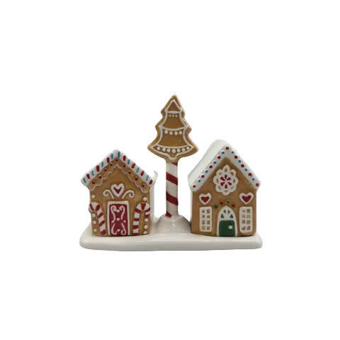 Gingerbread House Salt & Pepper Set of 3