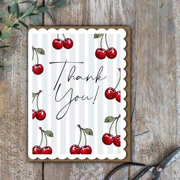 Thank You Cherry Card