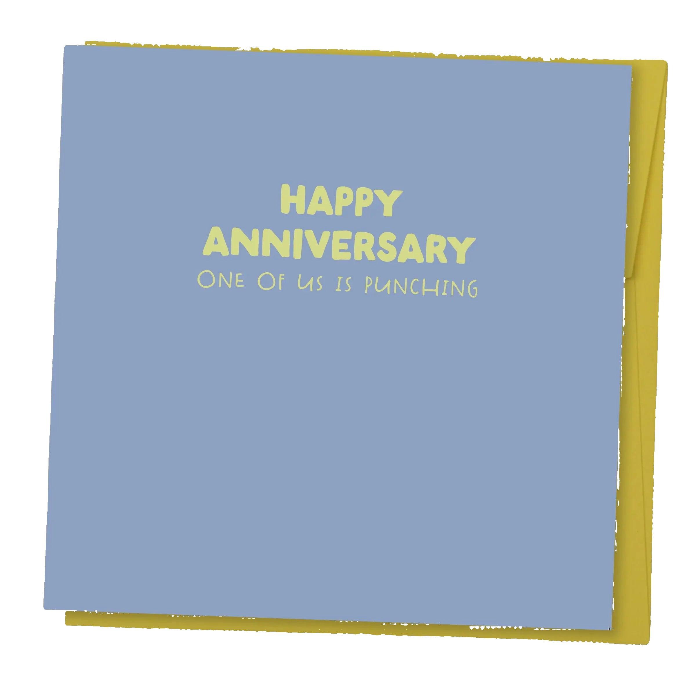 Happy Anniversary One Of Us Is Punching Card