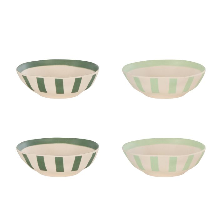 Saltara Bamboo Fibre Bowls 4pcs Set