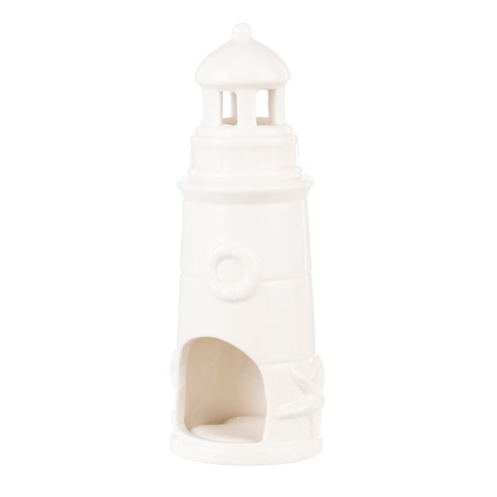 Landry Tealight Holder - White Gloss