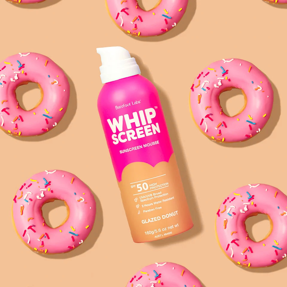 WhipScreen SPF 50 Sunscreen Mousse - Glazed Donut