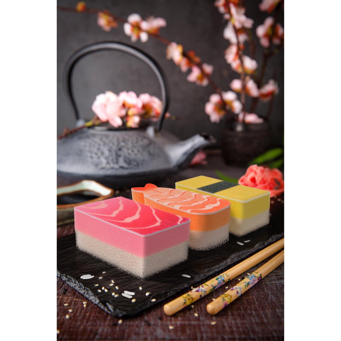 Washabi Sponges - Set of 3