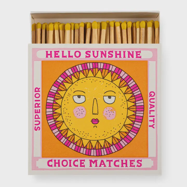 Square Matchboxes - Hello Sunshine