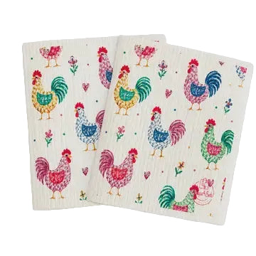Harps & Seb Swedish Dishcloths (2) - Hen House