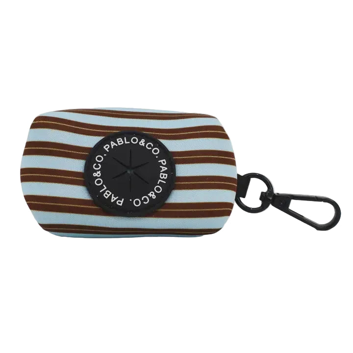Dog Poop Bag Holder - Sunday Stripes