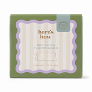 Placecards Set of 24 - Stripes