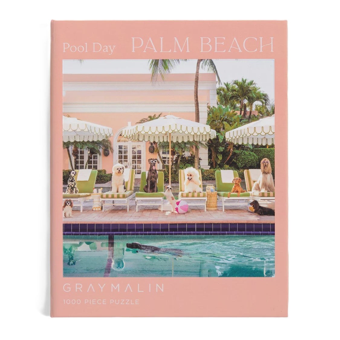 1000pc Puzzle - Gray Malin Palm Beach Pool Day