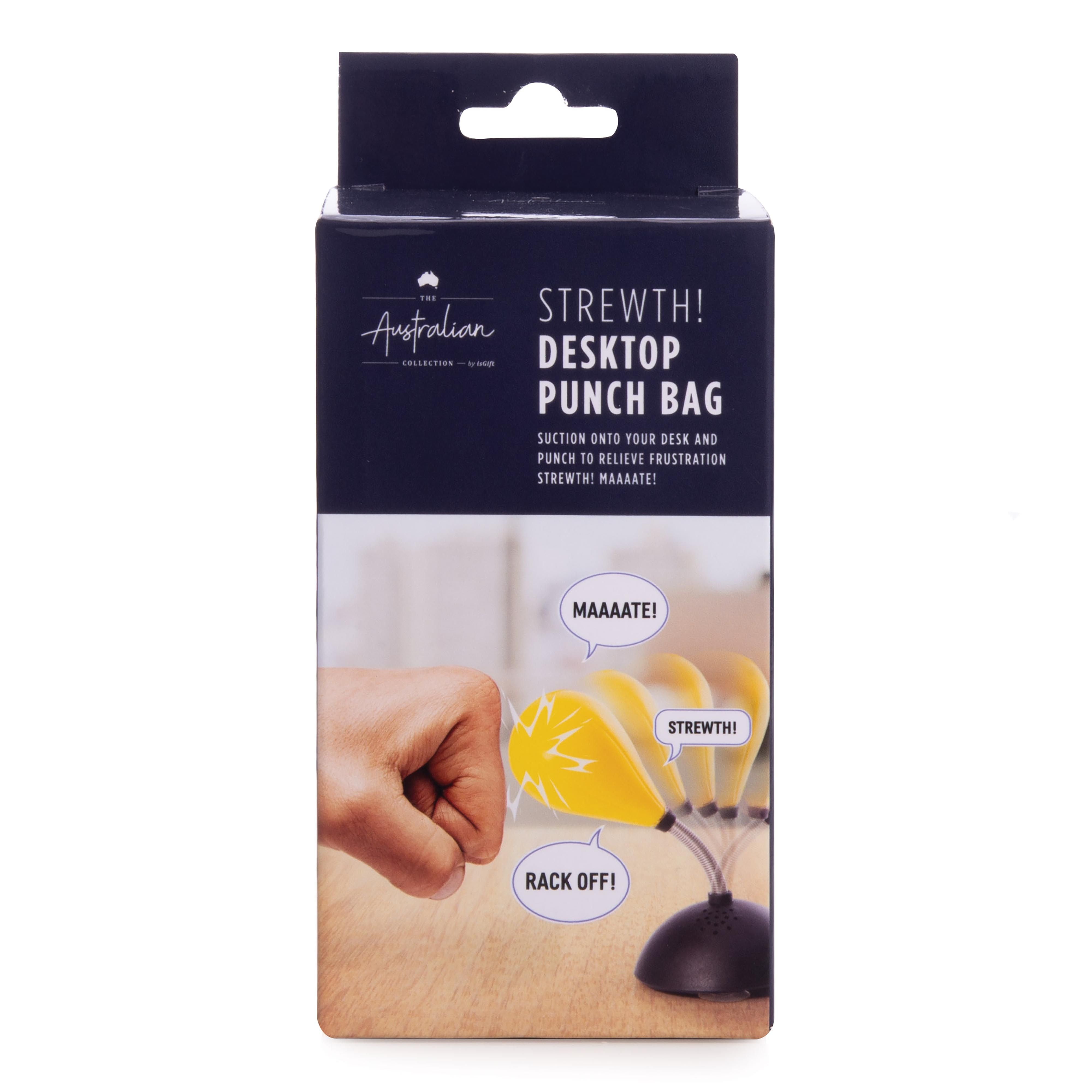 Talking Desktop Punch Bag - Strewth – Wileaway