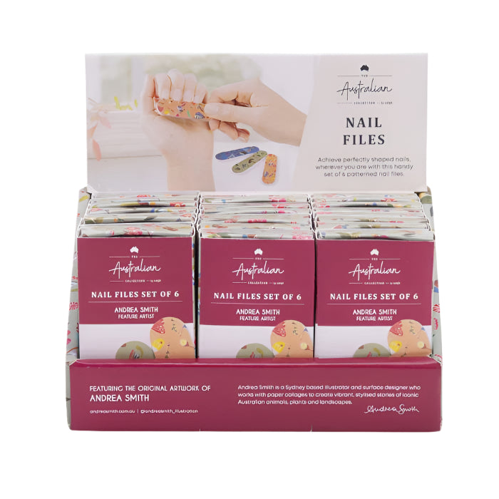 Nail Files Set of 6 - Andrea Smith Design