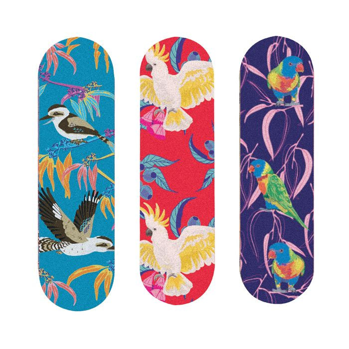 Nail Files Set of 6 - Native Birds