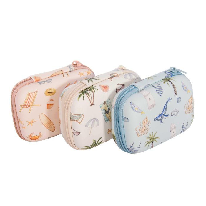 Zipper Travel Case - Seaside by Harvey Walker Studio