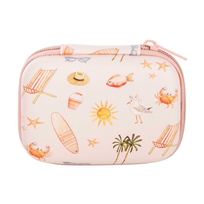 Zipper Travel Case - Seaside by Harvey Walker Studio
