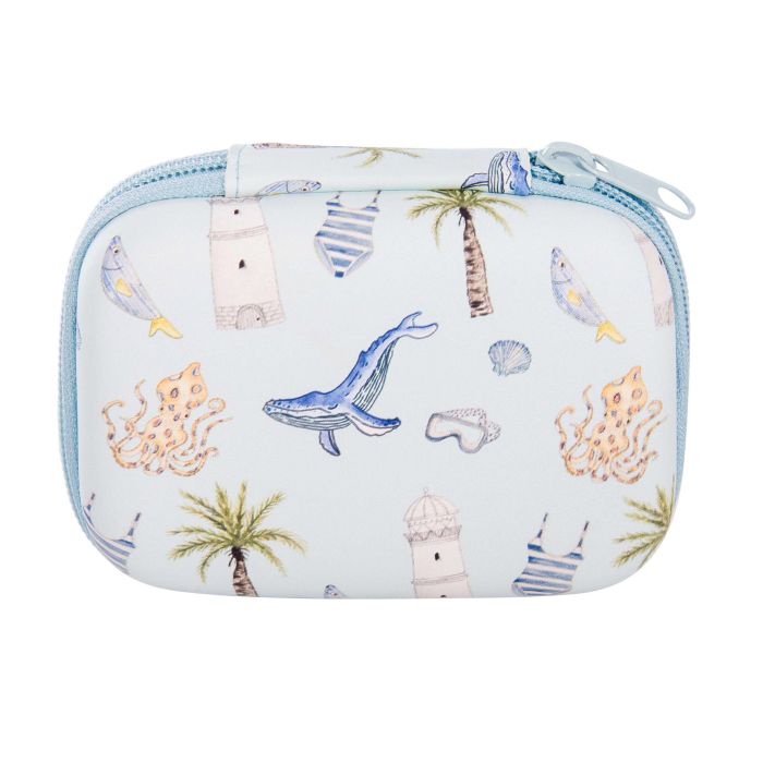 Zipper Travel Case - Seaside by Harvey Walker Studio