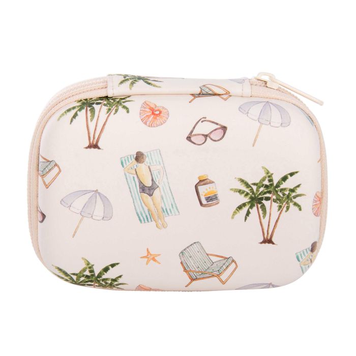 Zipper Travel Case - Seaside by Harvey Walker Studio
