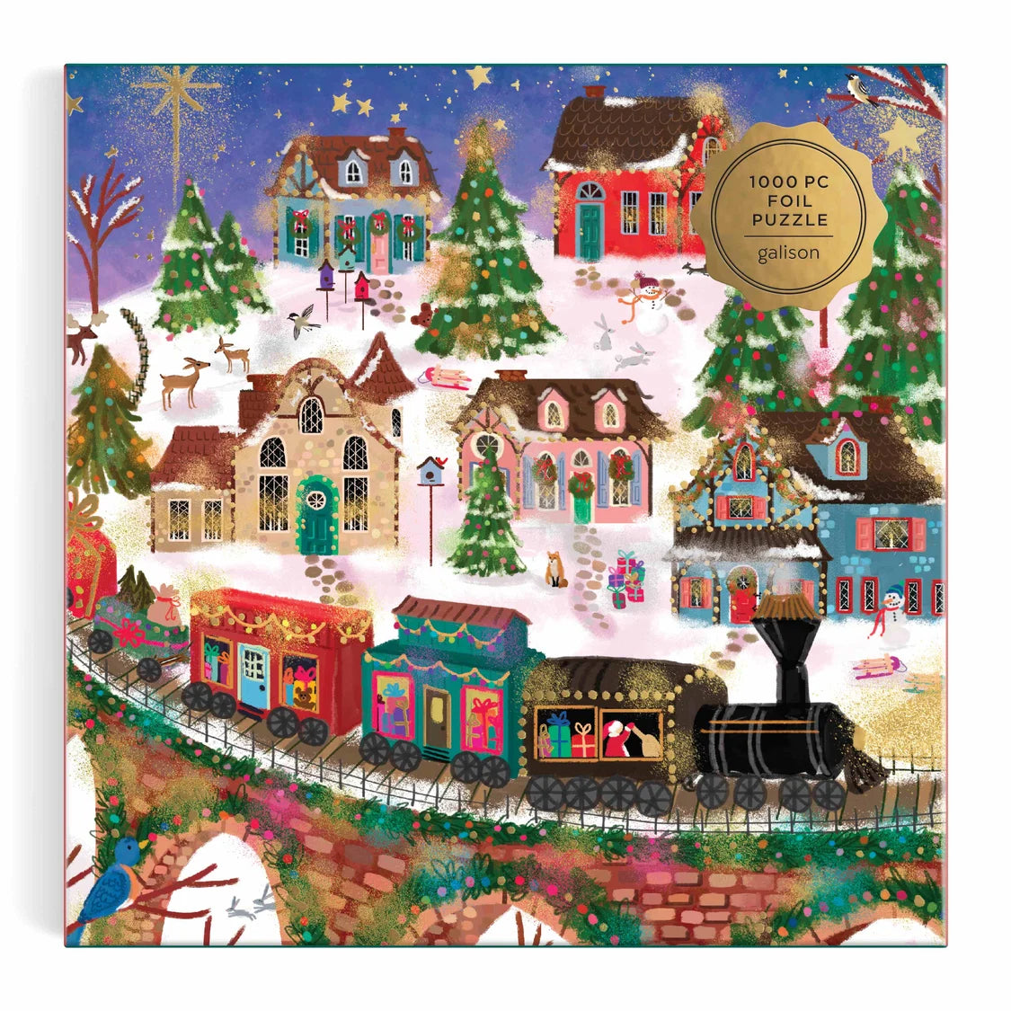 1000pc Foil Puzzle - Twinkletown Express