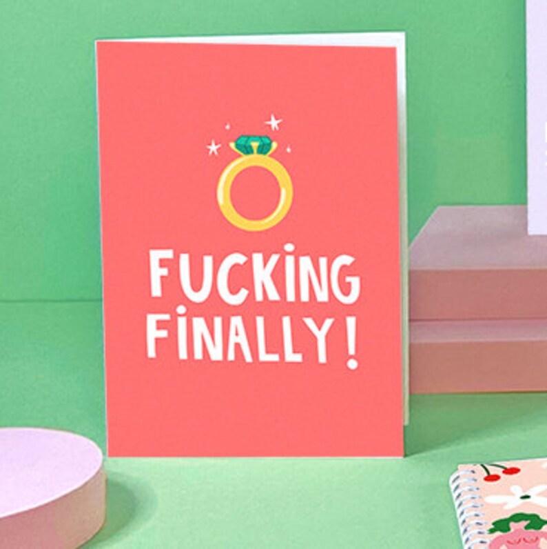 F*cking Finally Card