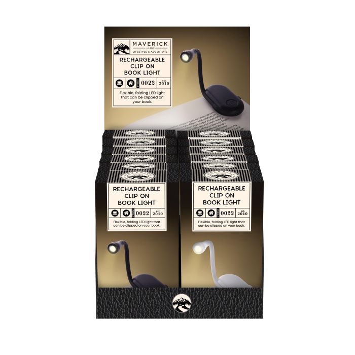 Rechargeable Clip On Book Light