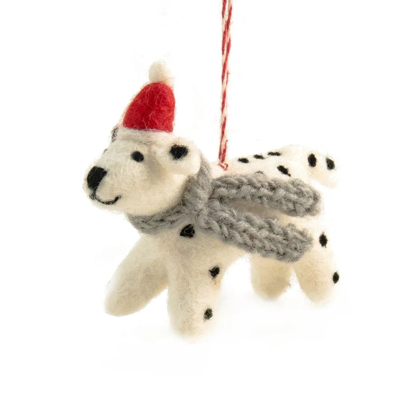 Handcrafted Christmas Decoration - Dog Spot