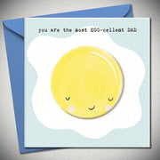 Most Egg-cellent Dad Card